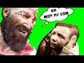 when dad sees u cry.. | God of War #3