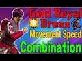Gold Royal Movement Dress Combination/Movement Dress Combnation/Crimson Heir Bundle Combination
