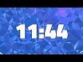 11 MINUTES AND 44 SECONDS TIMER COUNTDOWN [704 seconds - 11:44]