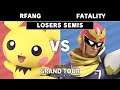 2GG Grand Tour SC - OES RFang (Pichu) VS RCS Fatality (Captain Falcon) Smash Ultimate - Losers Semis