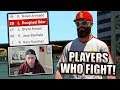 PLAYERS WHO'VE BEEN IN FIGHTS TEAM BUILD! MLB THE SHOW 19 DIAMOND DYNASTY