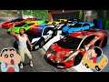 Shinchan Became Riches Persian in GTA 5 | SHINCHAN and FRANKLIN Stealing Supercars in GTA 5 [Hindi]
