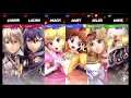 Super Smash Bros Ultimate Amiibo Fights – Request #11044 Princess Team Battle