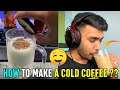 TECHNO GAMERZ TEACHING HOW TO MAKE A COLD COFFEE | FUNNY | UJJWAL GAMER | UJJWAL CHAURASIYA
