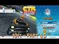 Crash Team Racing Nitro Fueled - 101% Playthrough (Medium), Part 65: Slide Coliseum (Platinum Relic)