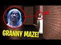 Do NOT Enter This SCARY GRANNY MAZE at NIGHT... (Granny Horror Game) - Garry's Mod Gameplay