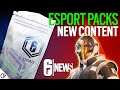 Esport Packs Buff with FREE Paid Content - Pro League - 6News - Rainbow Six Siege