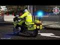 GTA5 Roleplay (Police) - Police Bike Pursuit & Stop - Kent RPC