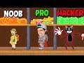 PASAMOS de NOOB vs PRO vs HACKER en PULL HIM OUT !! | Rovi23