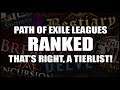 Path of Exile Leagues Ranked in a Tierlist in Way Too Long a Video