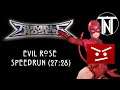 Speedrun: Evil Rose 27:28 (Rumble Roses)