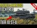 ST-II, IS-3-II, IS-2-II | Double-Barreled Tech Tree in World of Tanks: Update 1.8+ News