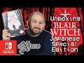 Unboxing - The Blair Witch Japanese Exclusive Import Special Edition - Nintendo Switch