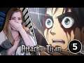 WTF JUST HAPPENED?! - Attack On Titan Episode 5 Reaction