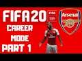 FIFA 20 Career Mode Gameplay - Walkthrough Part 1 - THE JOURNEY BEGINS! (Arsenal)