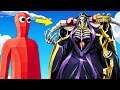 I UPGRADE This Wobbler Into AINZ OOAL GOWN! - TABS Unit Creator