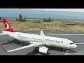 MSFS 2020 | Ordu-Giresun (LTCB) to Trabzon (LTCG) | Turkish Airlines A320 Flybywire