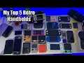 My Top 5 Retro Handhelds - this was Tough!