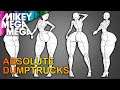 PIXAR DUMPTRUCK MOM POSES FROM BASIC SHAPES (How To Draw)