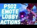 PSO2 632 [EP Oracle 6] Emote Lobby Action