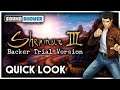 Shenmue III: Backer Trial Demo [Sound's Quick Looks]