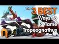 Ark 3 BEST WAYS TO TAME A TROPEOGNATHUS! Insta Taming!