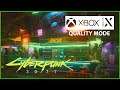 Cyberpunk 2077 Xbox Series X Quality Mode