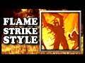 Grubby | "Flamestrike Style'" | Warcraft 3 TFT | HU vs ORC | Turtle Rock