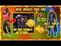 New Update Free Fire|Hip Hop Bundle in Store|Next Topup Event|New Tokens|Free Fire|UA NEWS FREE FIRE