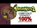 Psychonauts 2 Compton’s Cookoff 100% Completion Except Figments