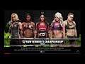 WWE 2K19 Ronda Rousey VS Alexa,Nikki,Ember,Trish 5-Diva Tables Elm. Match WWE Raw Women's Title