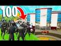 100 Acolytes OMBRE Attaquent STARK INDUSTRIES ! (Fortnite Saison 4)