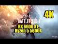 Battlefield 1 RX 6900 XT & Ryzen 5 5600X | 4K (2160p) Ultra Settings | FRAME-RATE TEST