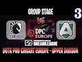 DreamLeague S14 DPC EU | Liquid vs Alliance Game 3 | Bo3 | Group Stage Upper Division | DOTA 2 LIVE