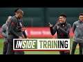 Inside Training: Rondos, shooting drills and mini-games | Presented by AXA