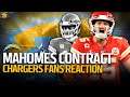 Mahomes Contract: Chargers Fan Reaction | Director's Cut