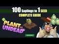 Plant Vs Undead - How to exchange 100 Sunflower Saplings for 1 Seed Complete Guide - NFT Gaming