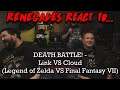 Renegades React to... @deathbattle - Link VS Cloud (Legend of Zelda VS Final Fantasy VII)