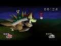 Smash Remix Gameplay - Jigglypuff vs Giant Giga Bowser (CPU Level 9)