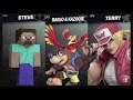 Super Smash Bros Ultimate Amiibo Fights – Steve & Co #146 Steve vs Banjo vs Terry