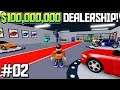 EXPANDING OUR $100,000,000 DEALERSHIP in ROBLOX! #2 (New Roblox Game)