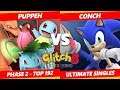 Glitch 8 SSBU - Puppeh (Pokemon Trainer) Vs. Conch (Sonic) Smash Ultimate Tournament Top 192