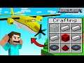 I Crafted an EPIC PLANE in MINECRAFT | MINECRAFT IN HINDI GAMEPLAY | AYUSH MORE