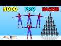 NOOB vs PRO vs HACKER - Tower Run