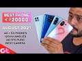 Top 7 Best Phones Under 20000 | August 2021 | Best For Gaming and 5G | GT Hindi