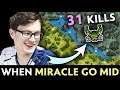 When MIRACLE picks mid — 31 KILLS insane damage Pugna