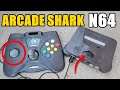 Arcade Shark N64 - Es el Peor Control del Nintendo 64? Análisis, Comparativa y GAMEPLAY!