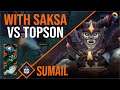 SumaiL - Lion | with Saksa | vs Topson | Dota 2 Pro Players Gameplay | Spotnet Dota 2