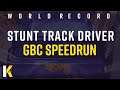 [WR] Stunt Track Driver (GBC) Commentated Speedrun in 08:27