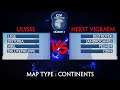 CWC Season 1 Group B | Team Ulysse vs Nekst Vigraem on Continents Map